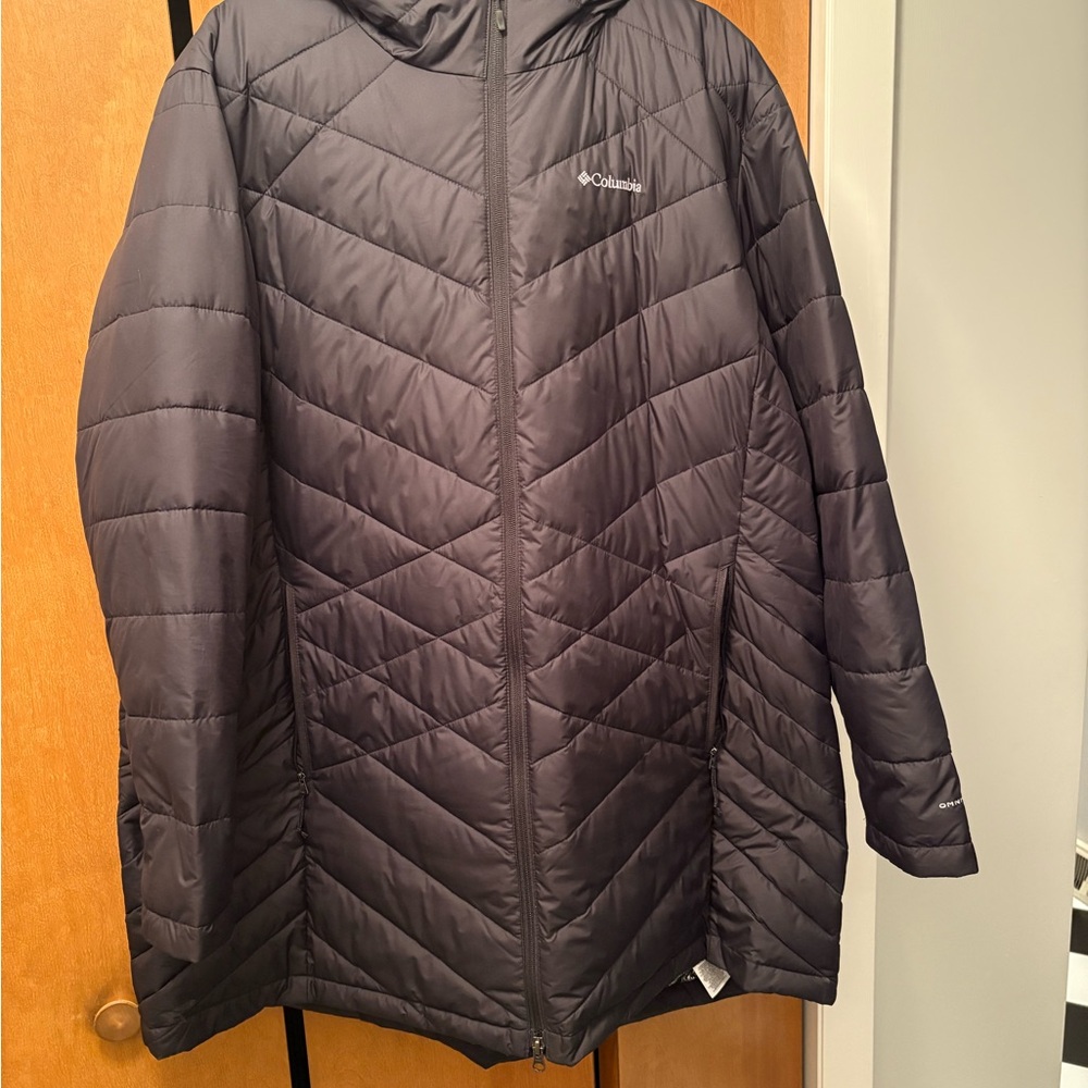 Columbia Heavenly Long Hooded Jacket - Black